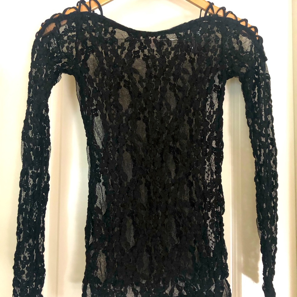 Free People lace top